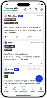 Track your habits in real-time